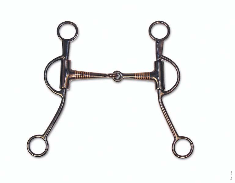 Afbeelding Western stangbit door Minihorseshop.nl