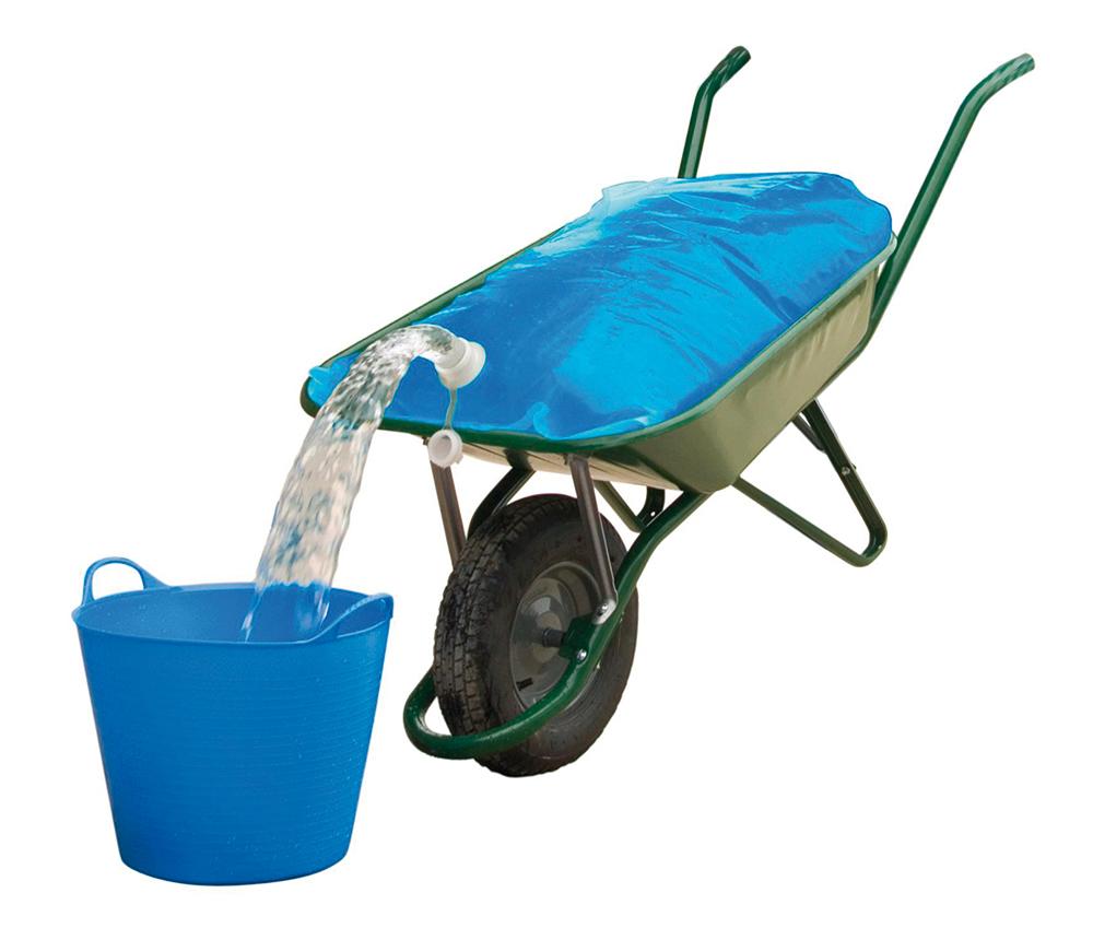 Afbeelding Waterzak 80 L voor in de kruiwagen door Minihorseshop.nl