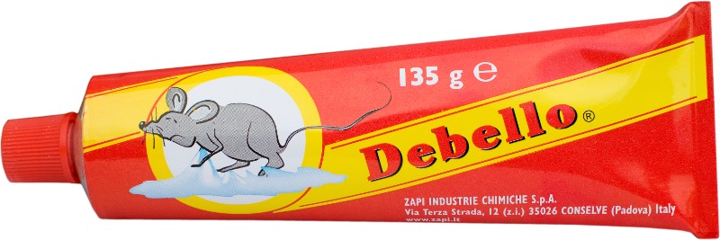 Afbeelding Hofman Zapi Debello Ratten & Muizen lijmtube 135 g door Minihorseshop.nl