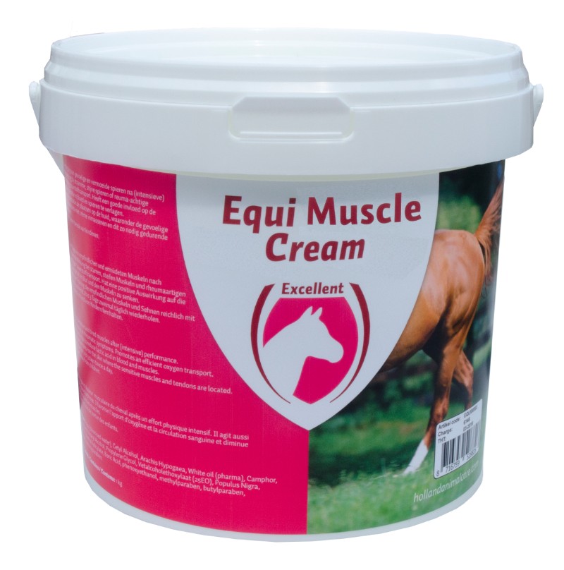 Afbeelding Excellent Equi Green Muscle Cream - 1 kg door Minihorseshop.nl