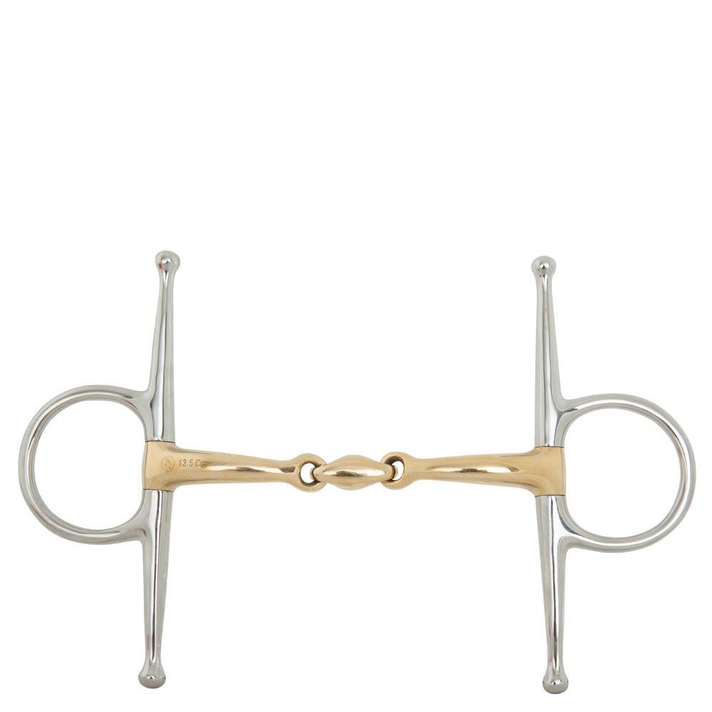 BR Dubbel Gebroken Kneveltrens Soft Contact 12 mm Scharen 165 mm BR Dubbel Gebroken Kneveltrens Soft Contact 12 mm Scharen 165 mm