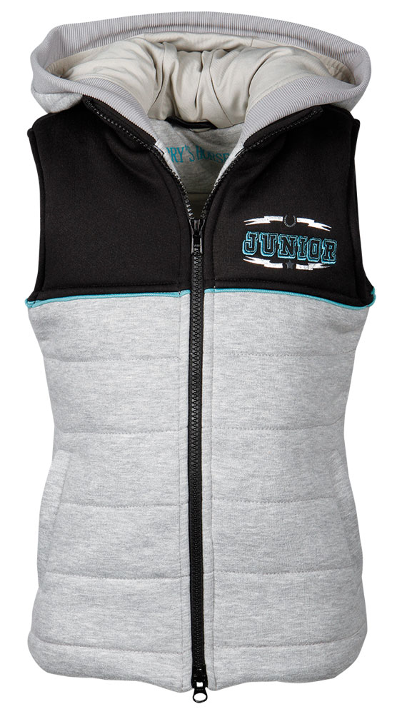 Harry's Horse Bodywarmer Junior, melange grey Harry's Horse Bodywarmer Junior, melange grey