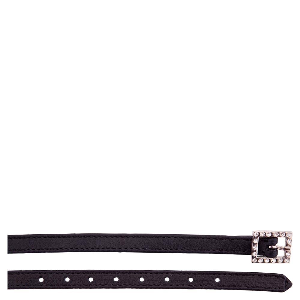 Afbeelding Spoorriemen Premiere soft leerm/crystal gespen VE5pr door Minihorseshop.nl