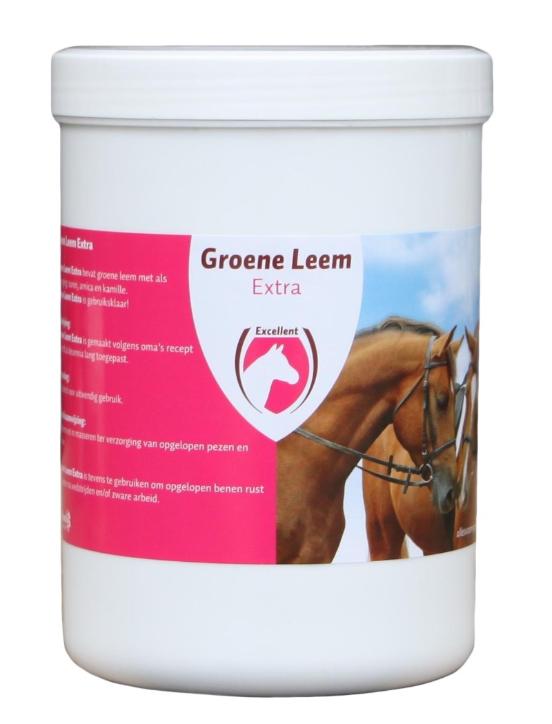 Afbeelding Excellent Groene Leem Extra door Minihorseshop.nl