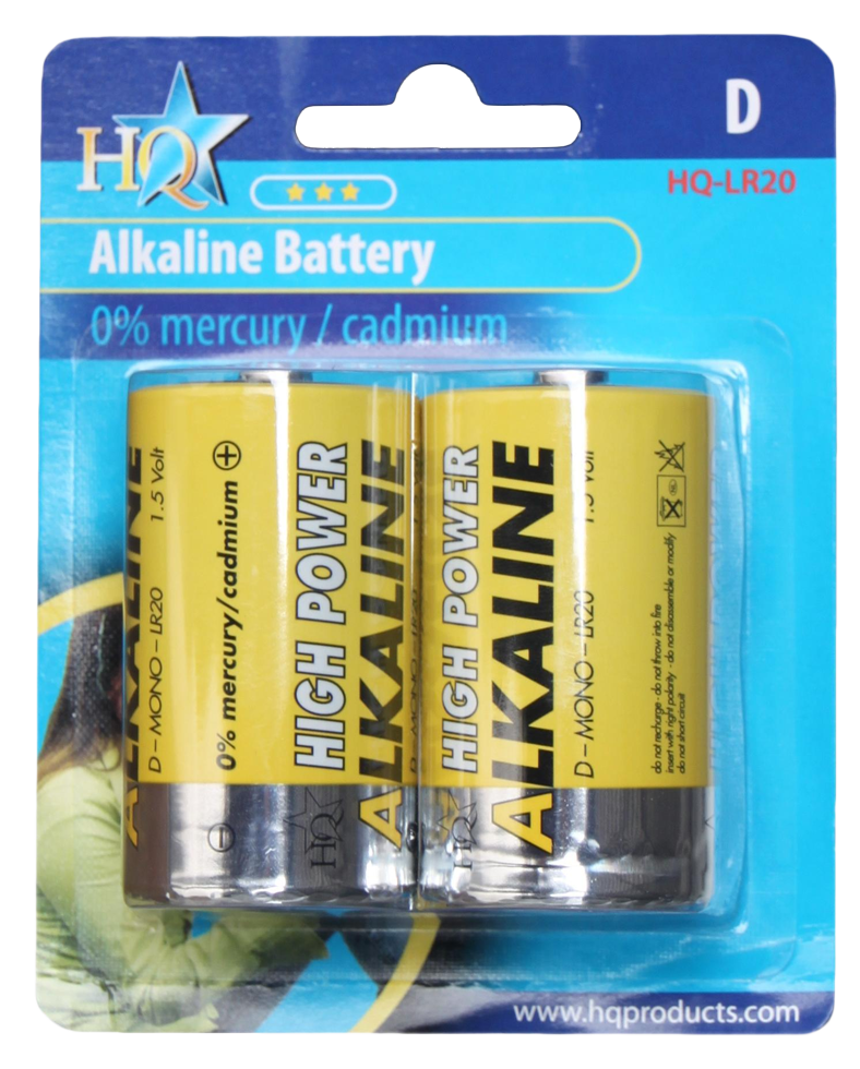 Hofman Batterij D Size Alkaline 1,5 V Hofman Batterij D Size Alkaline 1,5 V