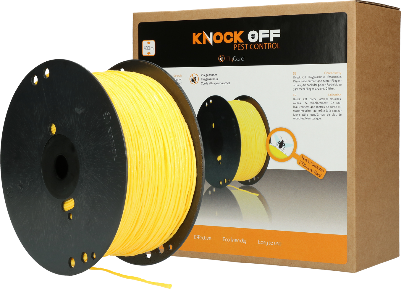 Knock Off Vliegensnoer Vervangingsrol Knock Off Vliegensnoer Vervangingsrol