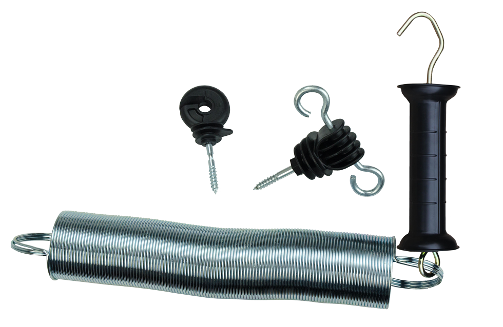 ZoneGuard Poortgreep met haken inclusief veer 5 cm ZoneGuard Poortgreep met haken inclusief veer 5 cm