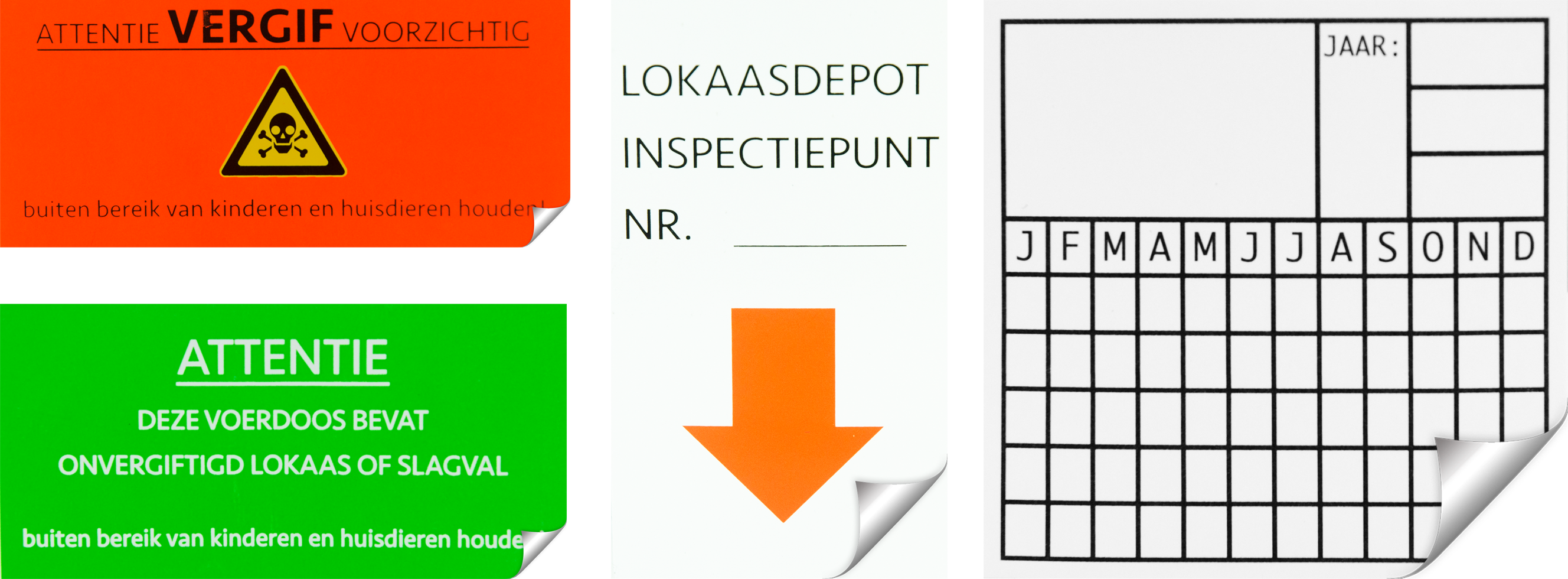 Knock Off Sticker "Inspectiepunt" Knock Off Sticker "Inspectiepunt"