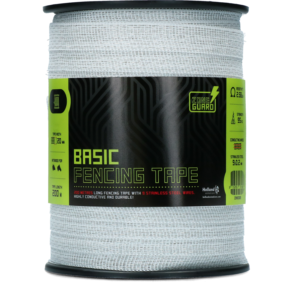 ZoneGuard 20 mm Basic afrasteringslint ZoneGuard 20 mm Basic afrasteringslint