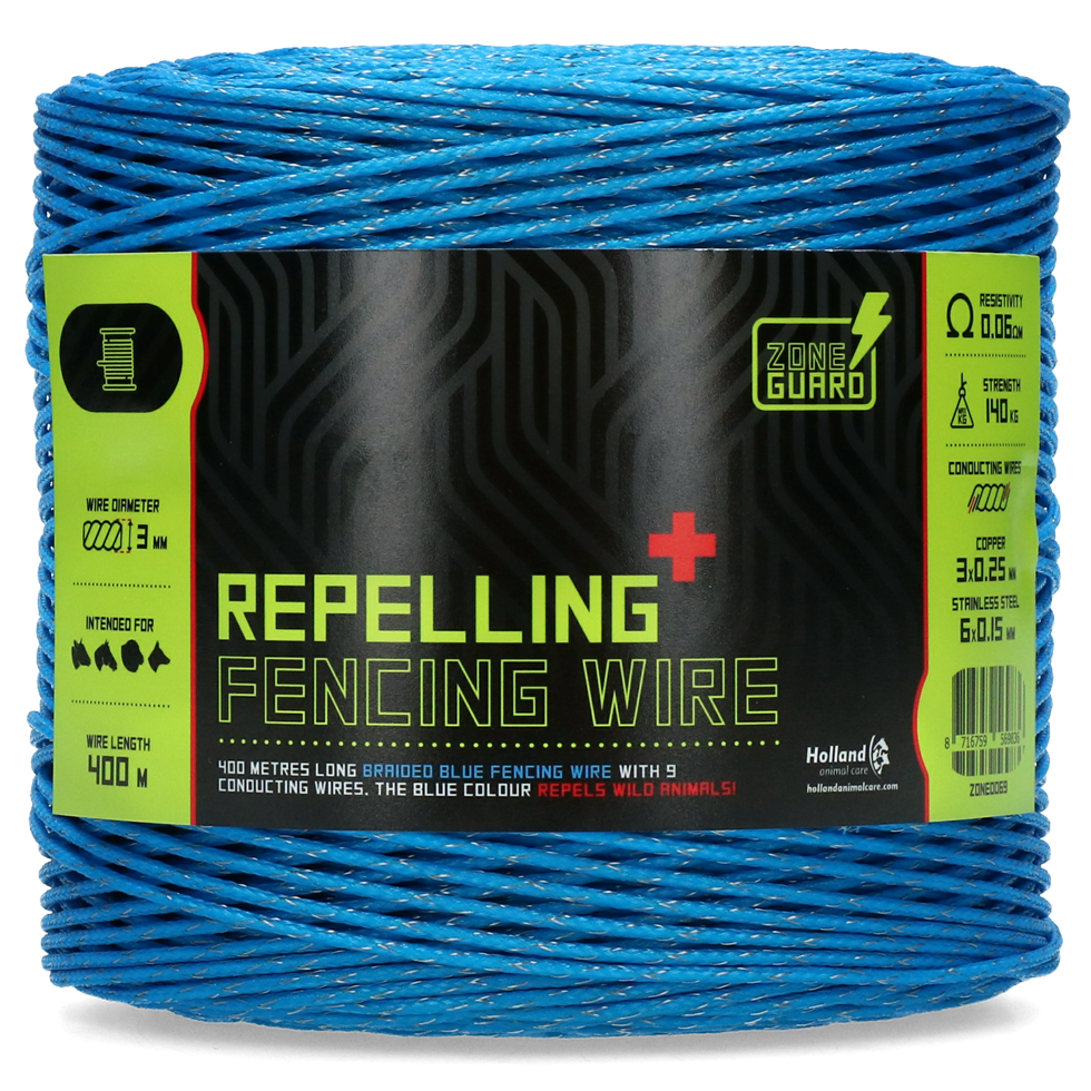 ZoneGuard 3 mm afwerend afrasteringsdraad ZoneGuard 3 mm afwerend afrasteringsdraad