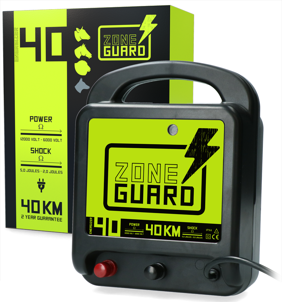 ZoneGuard Schrikdraadapparaat Lichtnet 40 km ZoneGuard Schrikdraadapparaat Lichtnet 40 km