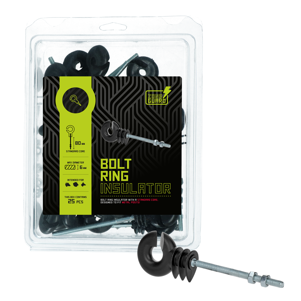 ZoneGuard Schroef Ringisolator 80 mm ZoneGuard Schroef Ringisolator 80 mm