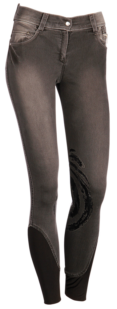 Harry's Horse Rijbroek Dirty Denim grip Harry's Horse Rijbroek Dirty Denim grip