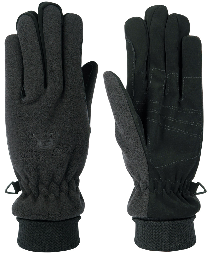 Harry's Horse Handschoenen fleece ademend/waterdicht zwart Harry's Horse Handschoenen fleece ademend/waterdicht zwart