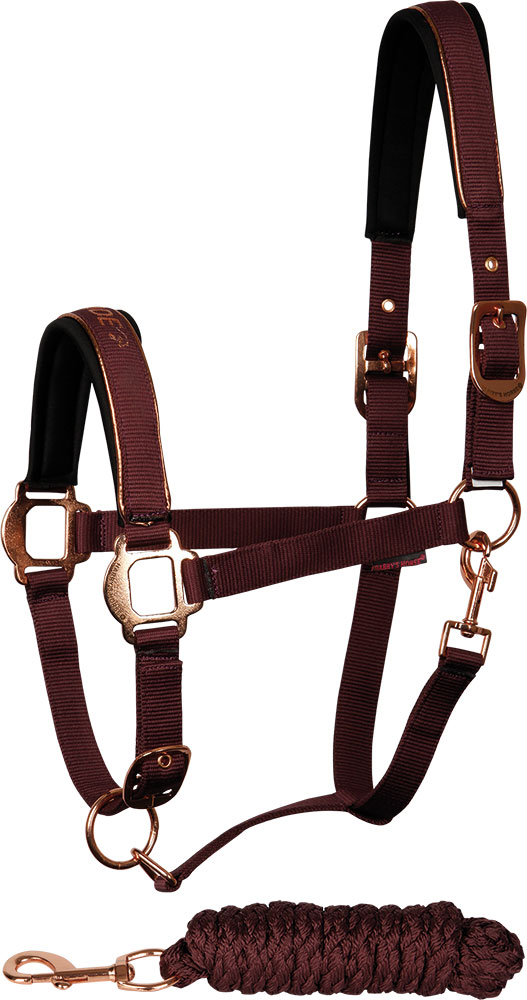 Harry's Horse Halsterset Just Ride Rosegold Harry's Horse Halsterset Just Ride Rosegold