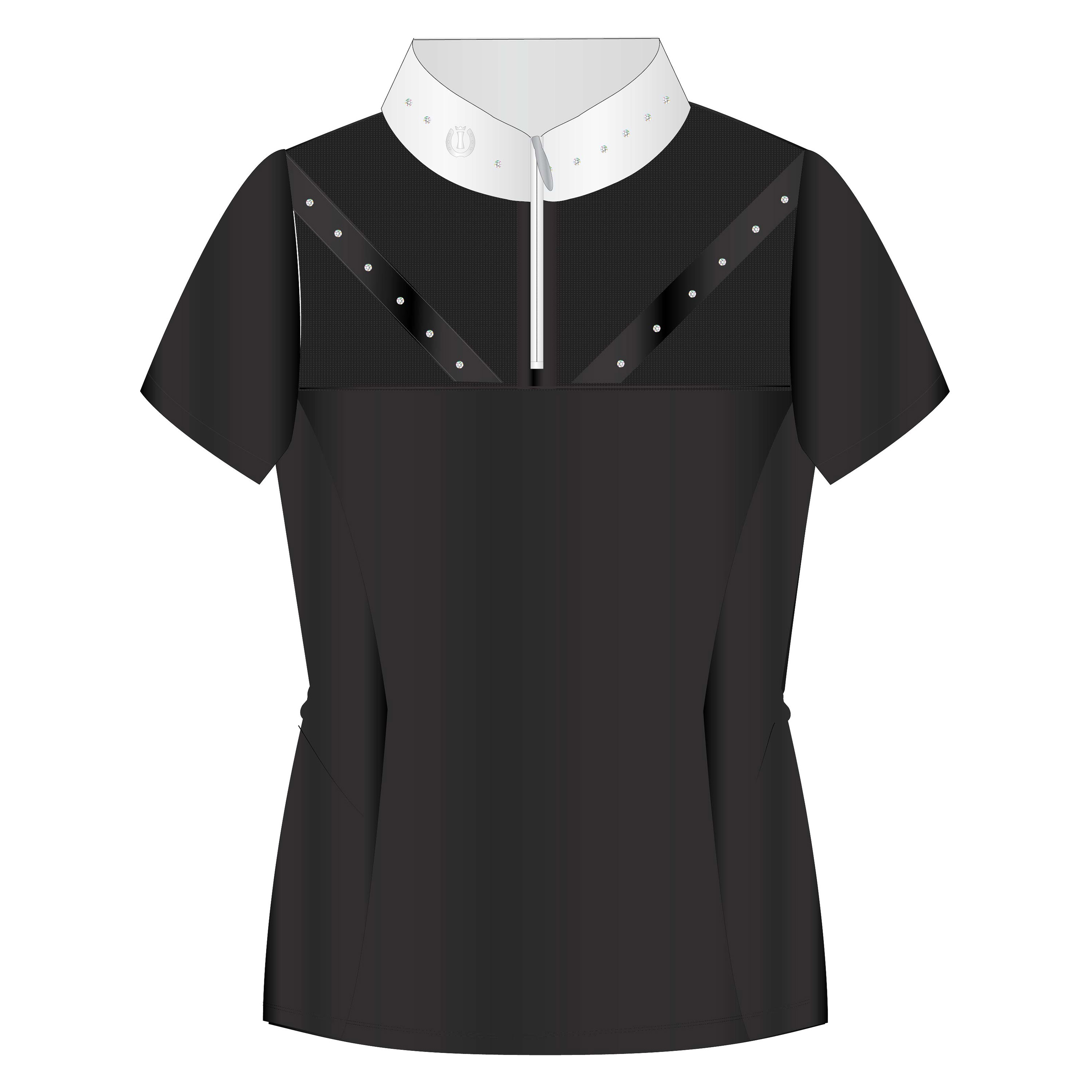Imperial Riding wedstrijdshirt IRH 'sparkling diamond' Imperial Riding wedstrijdshirt IRH 'sparkling diamond'