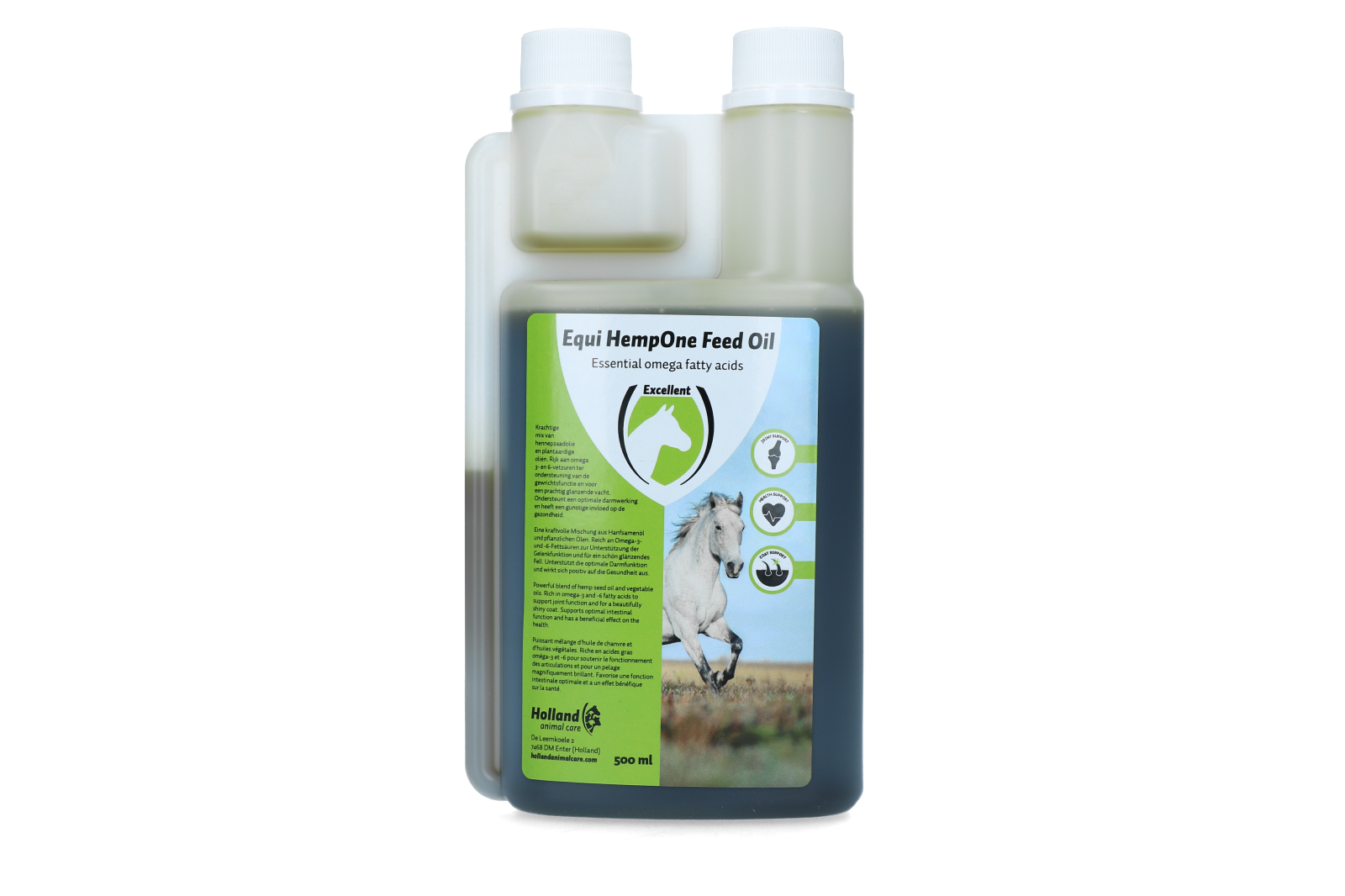 Excellent Equi HempOne Feed Oil Paard