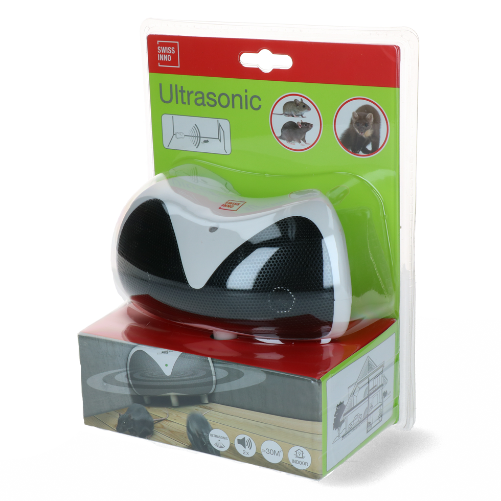 Swissinno Ultrasonic Rodent Repeller 3W, Indoor Swissinno Ultrasonic Rodent Repeller 3W, Indoor