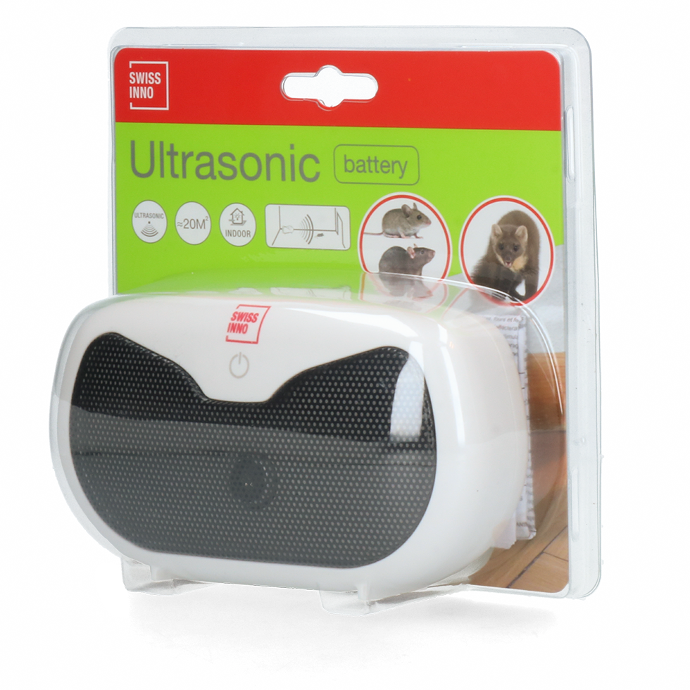Swissinno Battery Ultrasonic Rodent Repeller Indoor Swissinno Battery Ultrasonic Rodent Repeller Indoor