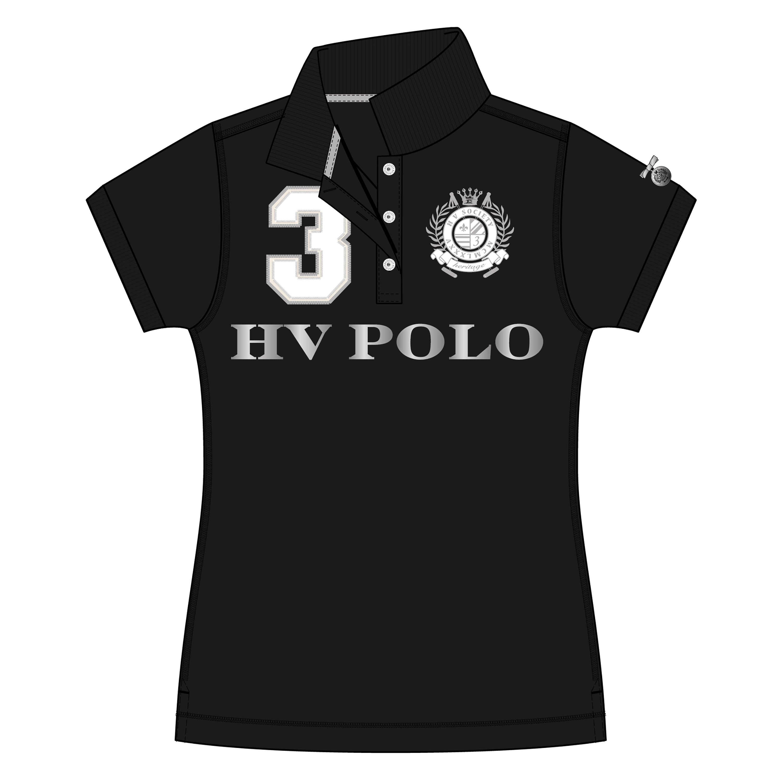 HV Polo Poloshirt Favouritas EQ korte mouw HV Polo Poloshirt Favouritas EQ korte mouw