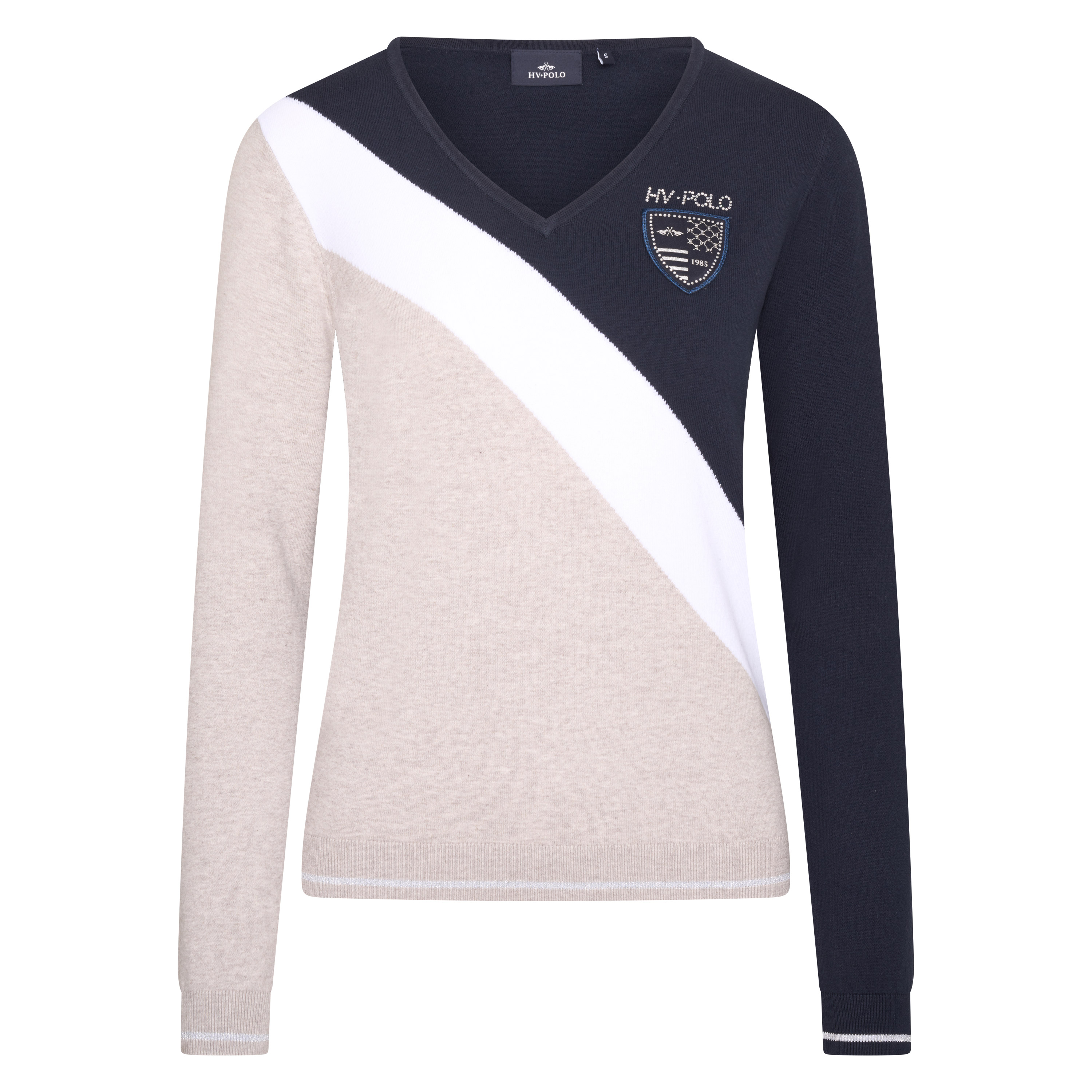 HV Polo Pullover Mounted Striped HV Polo Pullover Mounted Striped