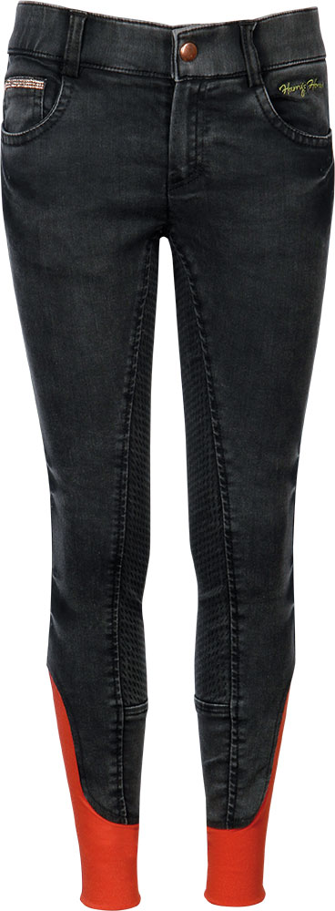 Harry's Horse Rijbroek LouLou Lyon Denim Full Grip Harry's Horse Rijbroek LouLou Lyon Denim Full Grip