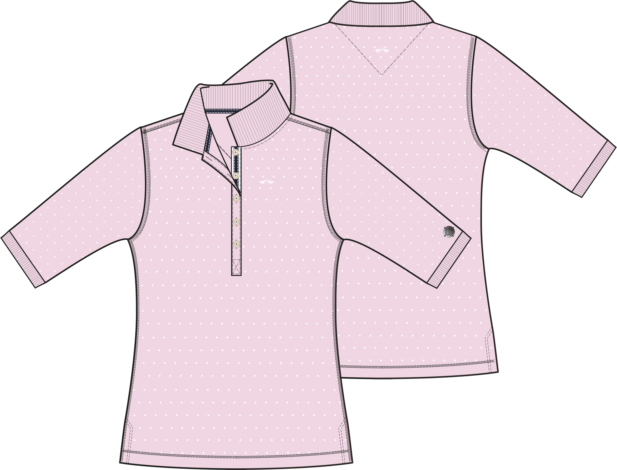 HV Society Poloshirt Kiki HV Society Poloshirt Kiki