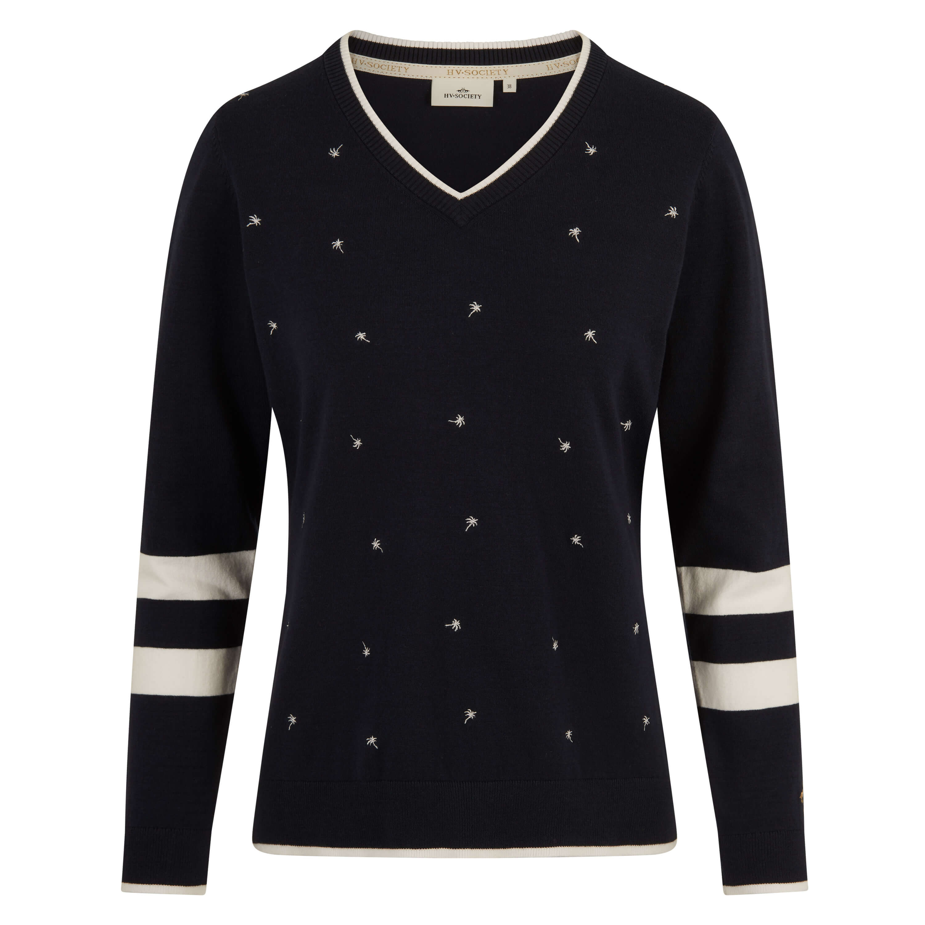 HV Society Pullover met v-hals Rosa HV Society Pullover met v-hals Rosa