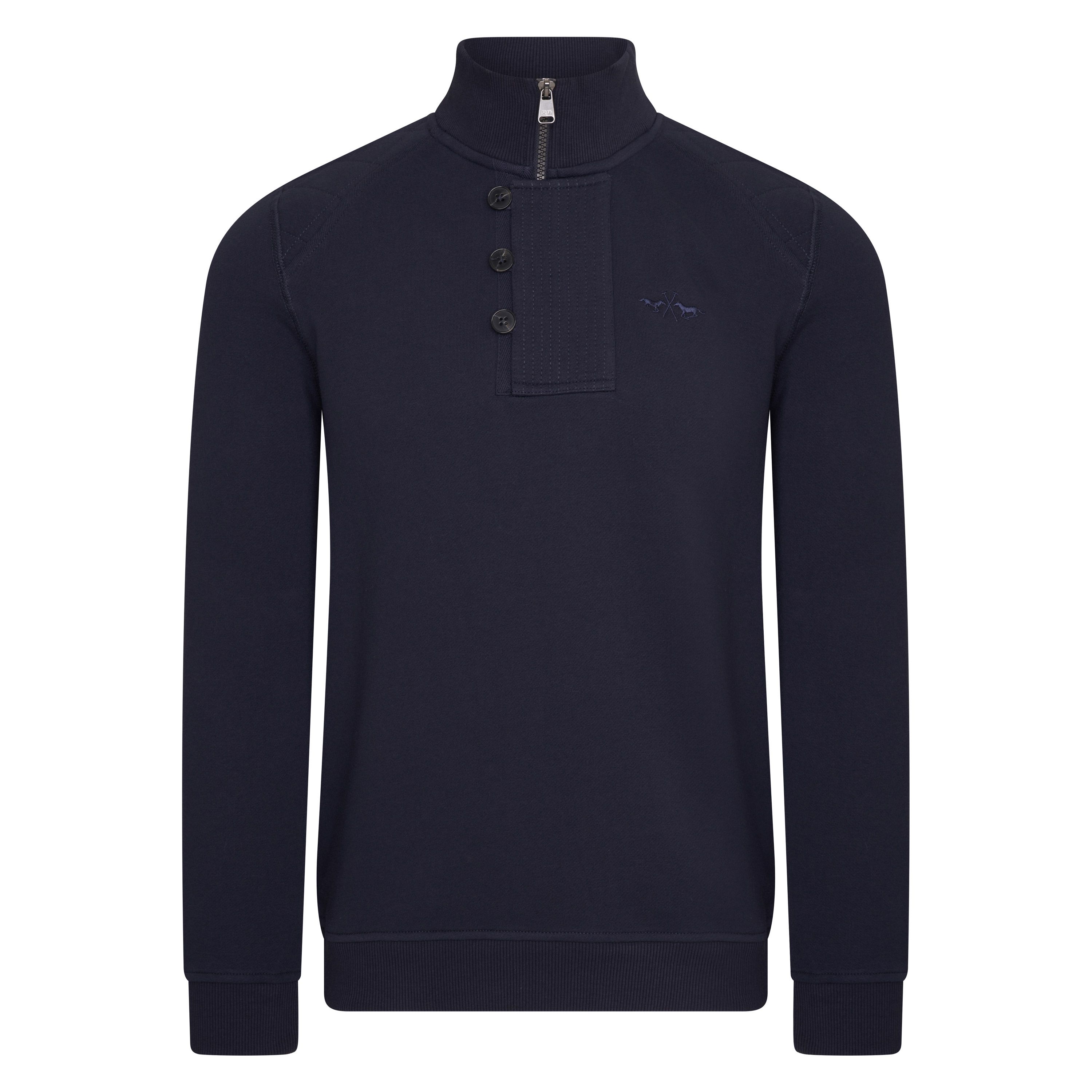 HV Society Sweater met halve rits Siro HV Society Sweater met halve rits Siro