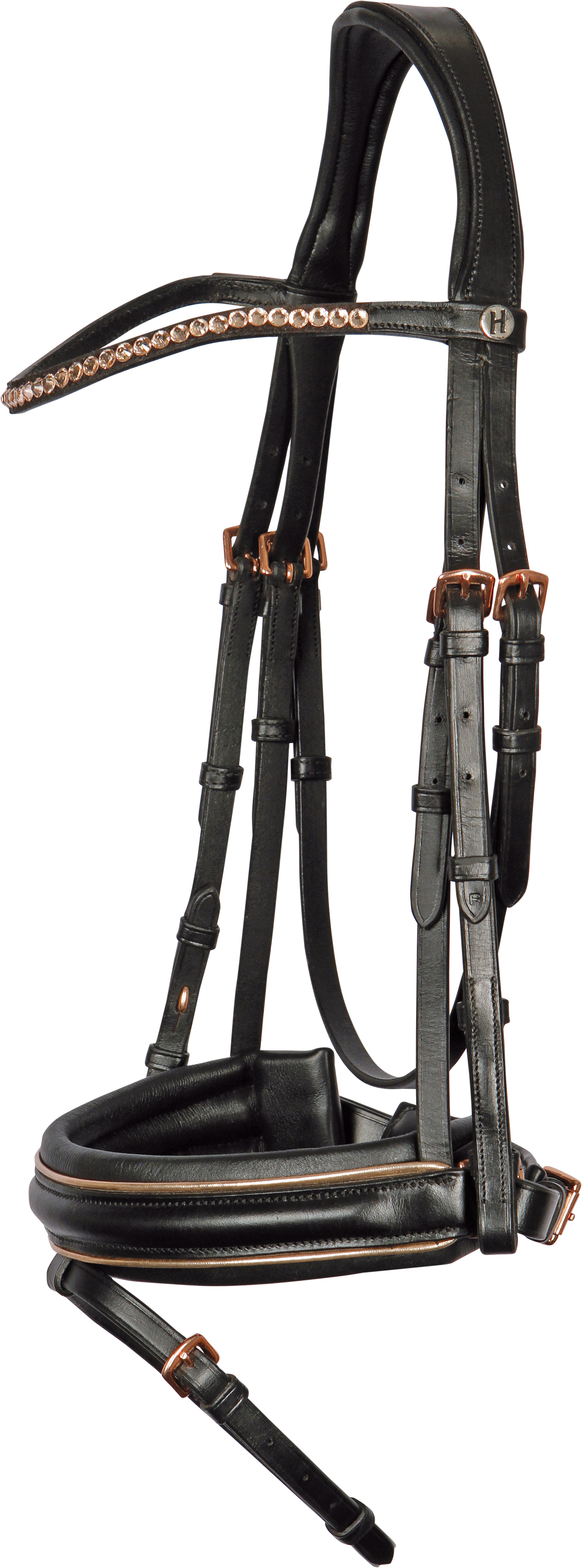 Harry's Horse Hoofdstel Rosegold wide