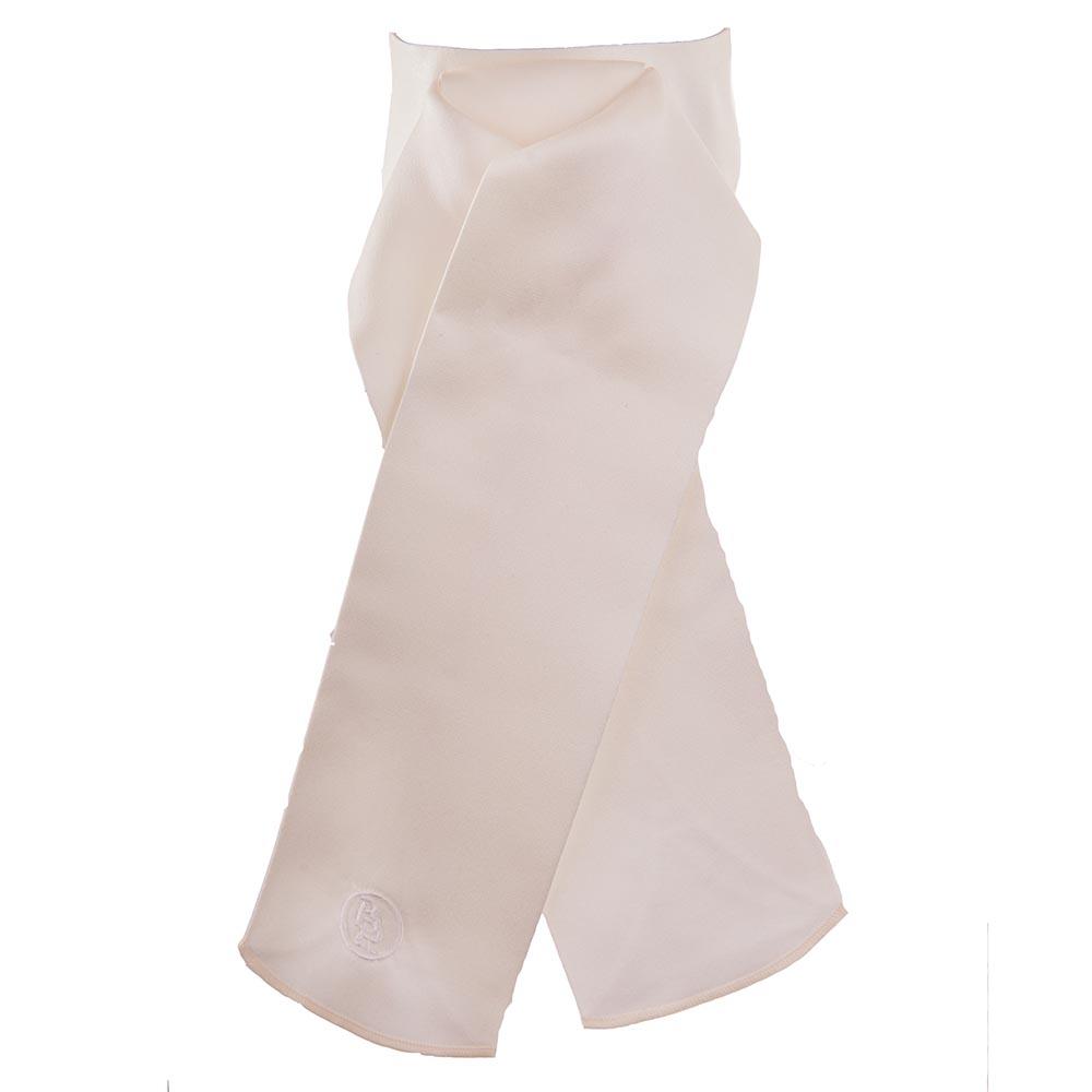 BR Plastron Ivory satijn . BR Plastron Ivory satijn .