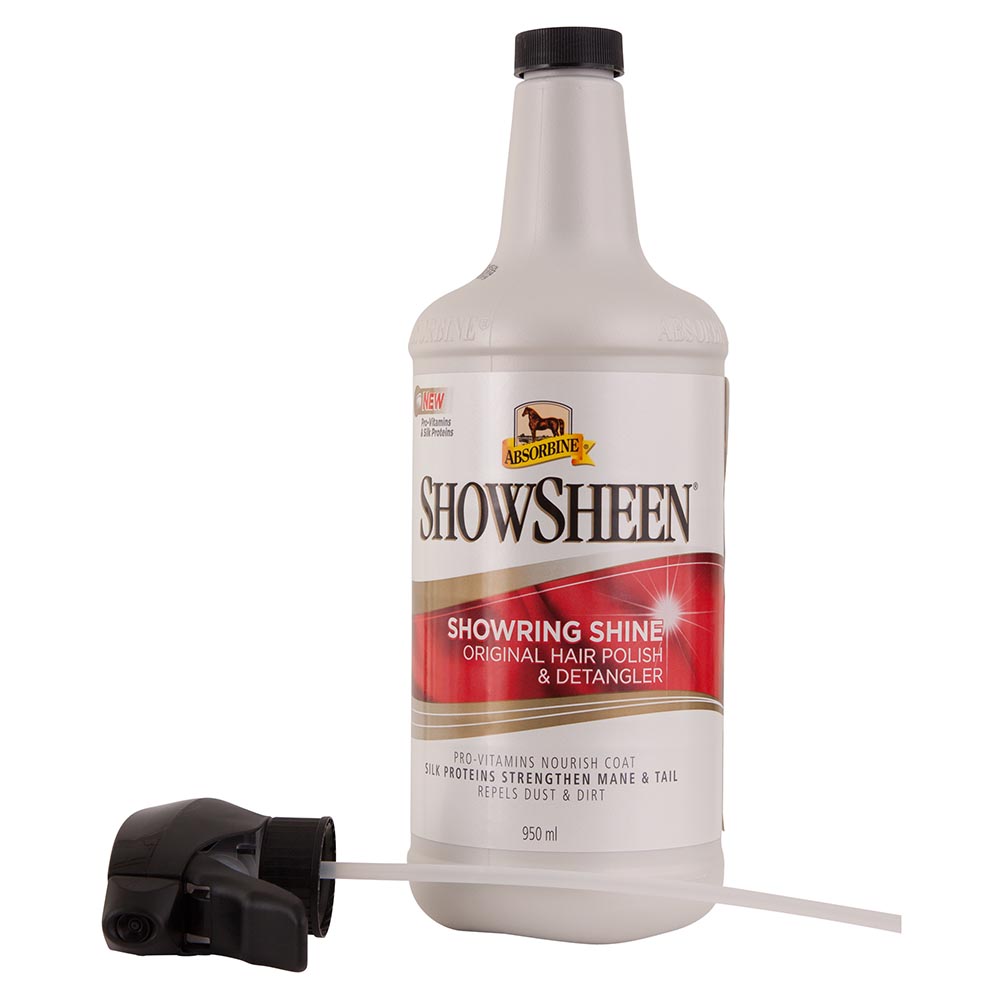 Afbeelding Anti-klit Showsheen Absorbine950ml spray door Minihorseshop.nl