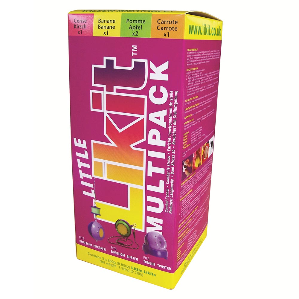 Afbeelding Liksteen Little Likit multipack 5x250gr door Minihorseshop.nl