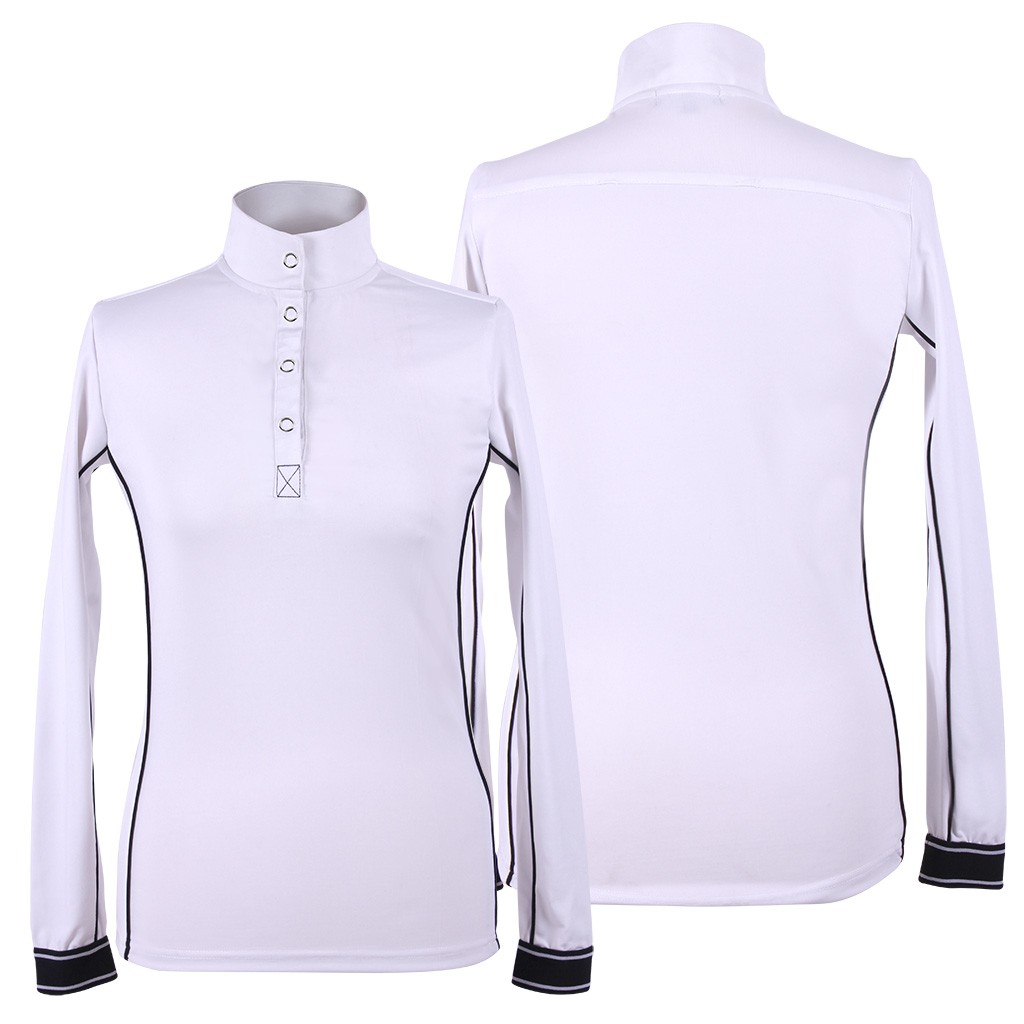 QHP Wedstrijdshirt Lois Wit QHP Wedstrijdshirt Lois Wit