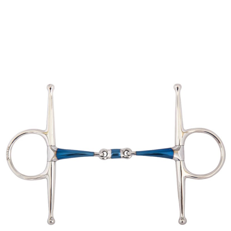 BR Dubbel gebroken kneveltrens Sweet Iron 14 mm BR Dubbel gebroken kneveltrens Sweet Iron 14 mm