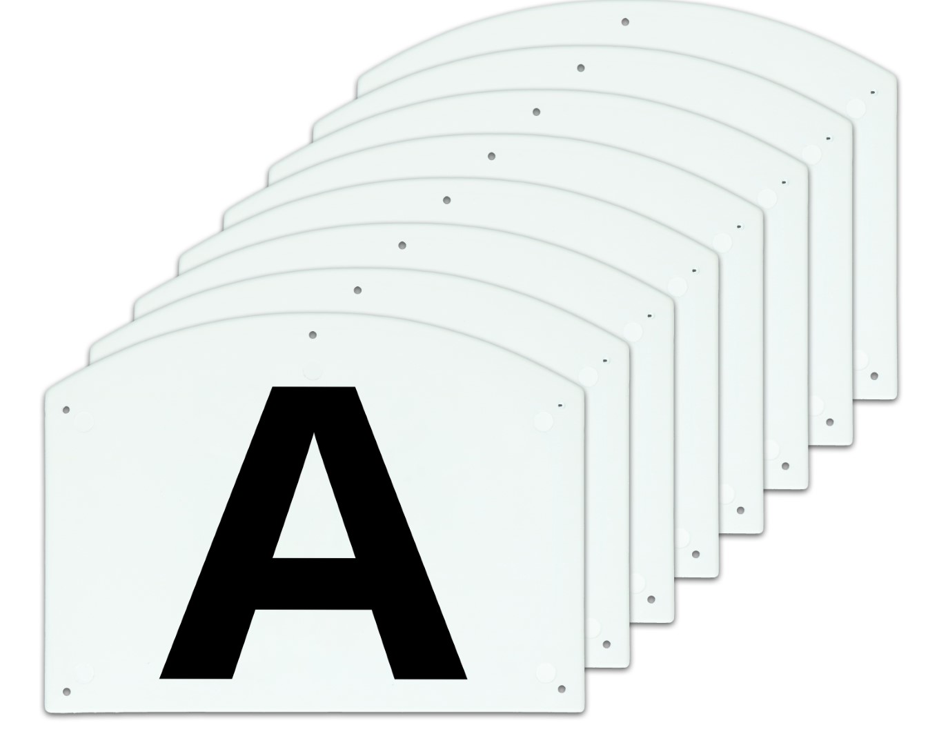 Vplast Dressage manege letters Vplast Dressage manege letters