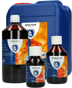 Afbeelding Jodium Scrub - 1000 ml door Minihorseshop.nl