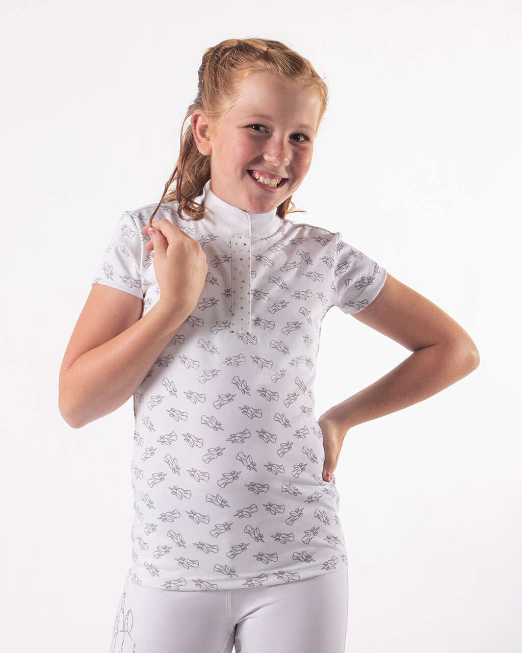 QHP Wedstrijdshirt "Jade" Junior QHP Wedstrijdshirt "Jade" Junior