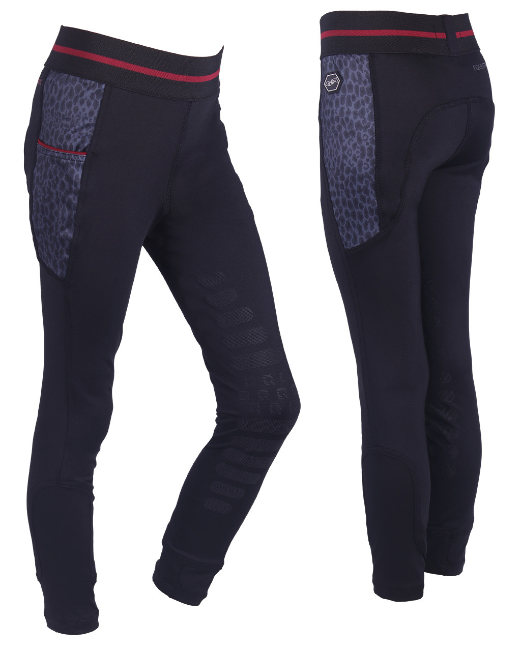 QHP Rijbroek pull-on Ziva Junior been grip QHP Rijbroek pull-on Ziva Junior been grip
