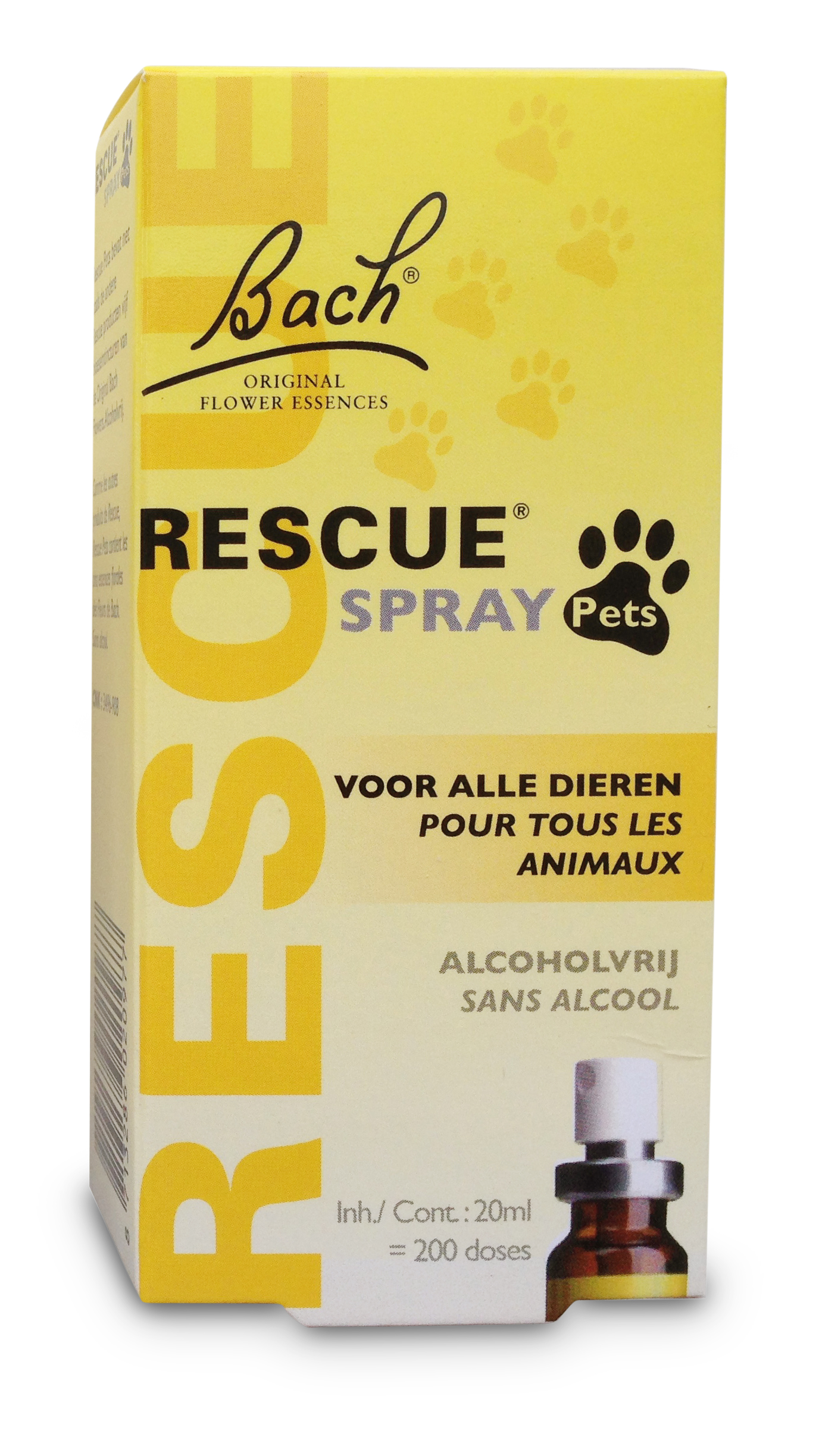 Afbeelding Bach Rescue Pets Spray - 20 ml door Minihorseshop.nl