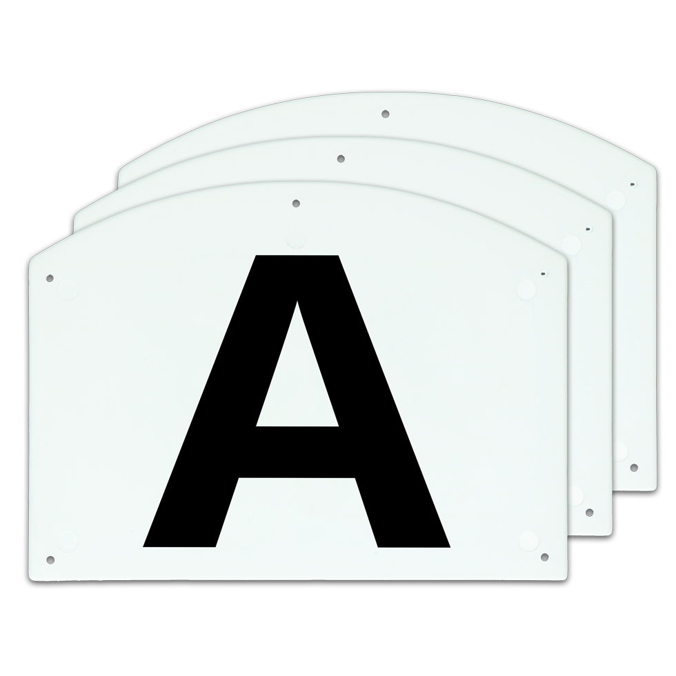 Vplast Show Jump letters A / B / C Vplast Show Jump letters A / B / C