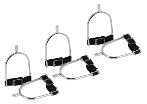 Hofman Sporen incl. Riem Dames 15 mm Rechte vorm Hofman Sporen incl. Riem Dames 15 mm Rechte vorm