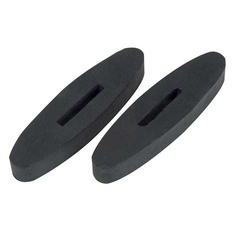 Afbeelding Teugel-stops rubber Zwart - door Minihorseshop.nl