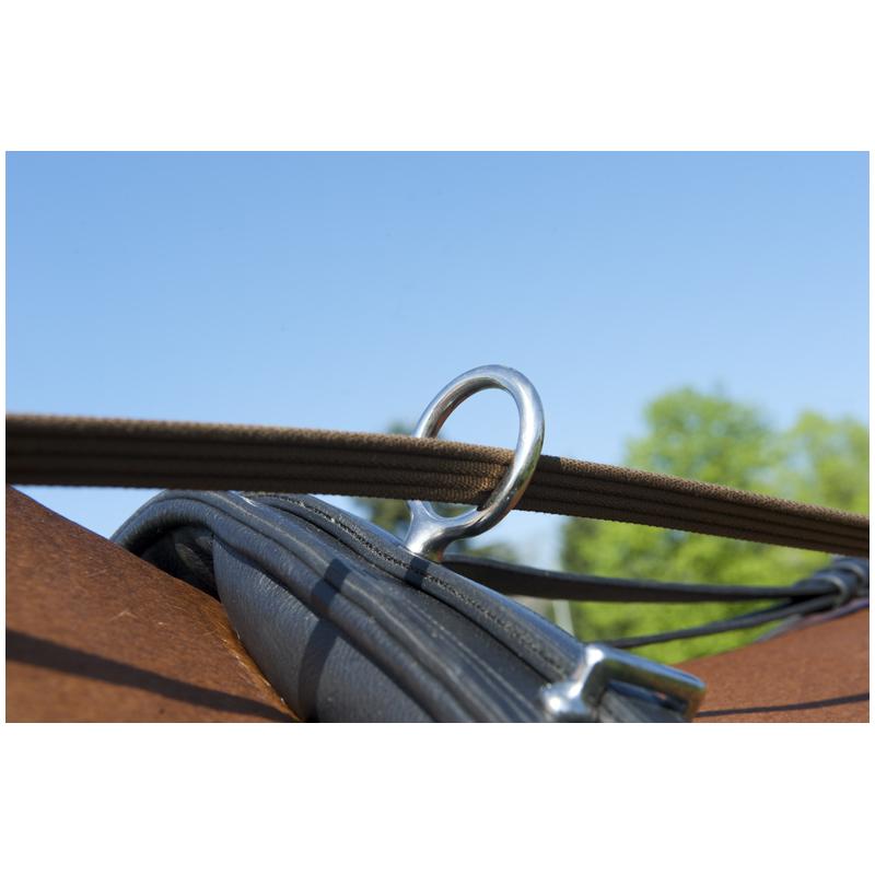 Afbeelding Flex tuigsleutels hoog RVS Full door Minihorseshop.nl