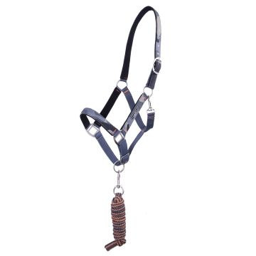 QHP Halsterset met turnout collection 19 Shet Camouflage