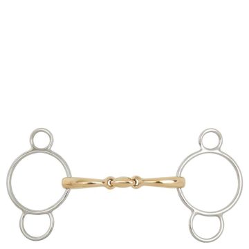 BR Dubbel Gebroken Pessoa Watertrens Soft Contact 16 mm Ø Middelste Ring 70 mm 11,5 1 Kleur