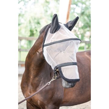 Harry's Horse Vliegenmasker B-free M Wit / Zwart