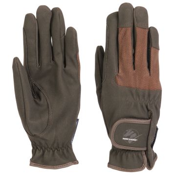Harry's Horse Handschoenen domy/mesh M Bruin