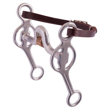 BR Western bit Mikmar show aluminium/koper roller One Size 1 Kleur