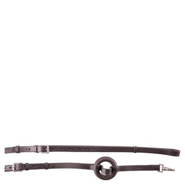 Premiere Bijzet Teugel rubberen ring Pony Zwart